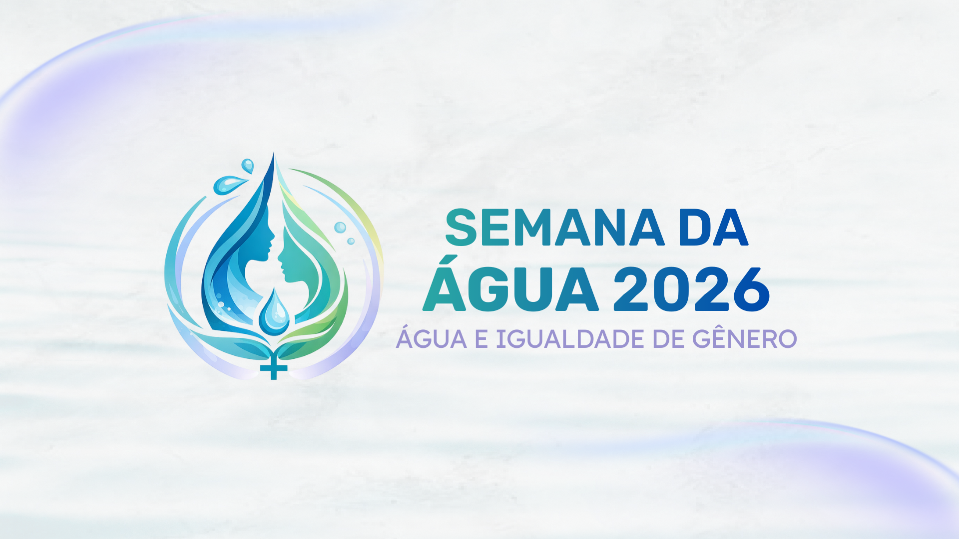 Água e Gênero é o tema da Semana da Água 2026