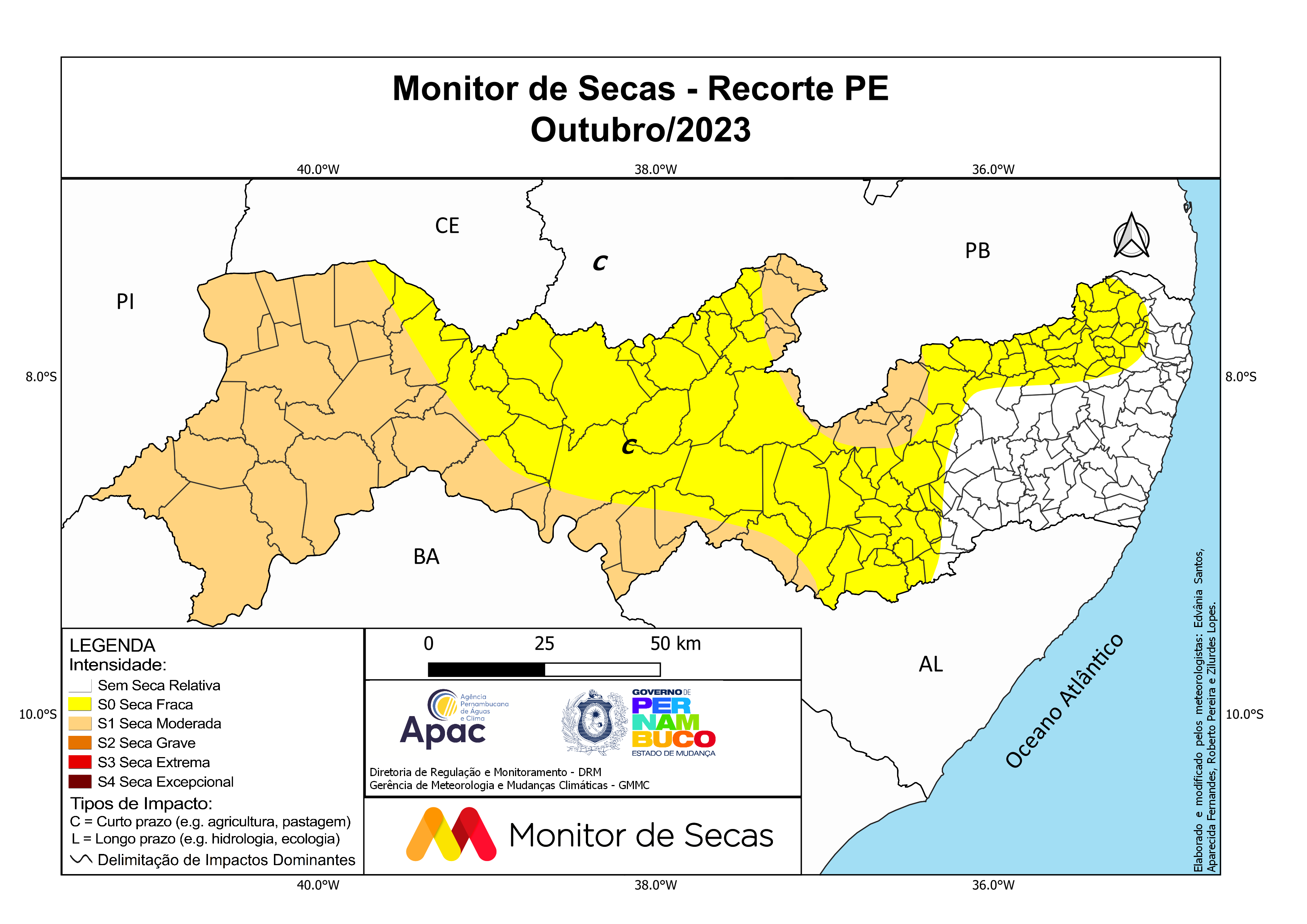 Recorte Monitor de Secas PE Outubro 2023
